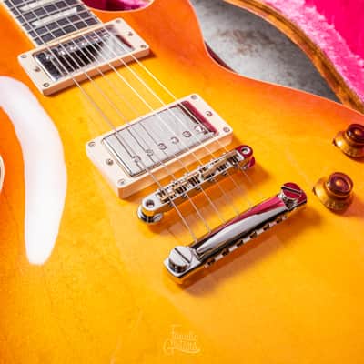 Tokai LS420 Plain Top Custom Shop Violin Flame #2145613 image 6