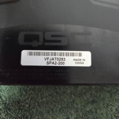 QSC SPA2-200 200-Watt Commercial Amplifier 2020 - Present - Black image 2
