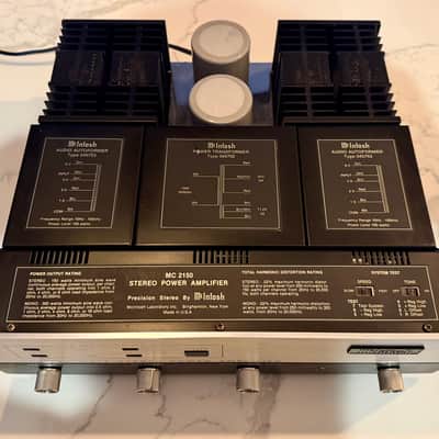 McIntosh MC2150 150-Watt Stereo Power Amplifier image 3
