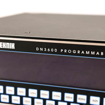 Klark Teknik DN3600 Programmable Graphic Equalizer CG01XTP image 5
