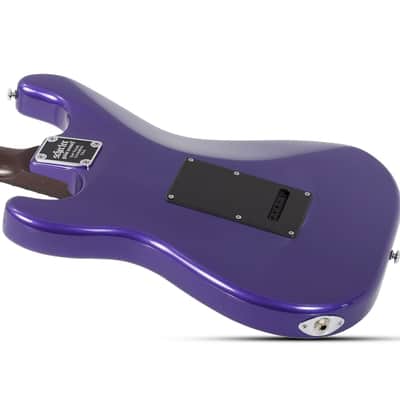 Schecter Nick Johnston Traditional HSS 10th Anniversary Atomic Violet image 11