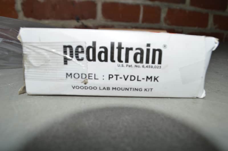 Pedaltrain PT-VDL-MK Voodoo Lab Mounting Kit for Novo/Classic/Terra 2010s - Black image 1