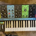 Moog Grandmother 32-Key Semi-Modular Analog Synthesizer 2018 - Present - Black / Multi-Colored Panel
