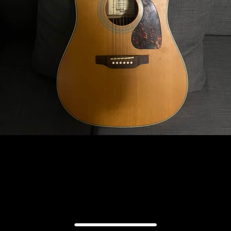 2010 – 2019 Epiphone Masterbilt DR-500MCE Natural