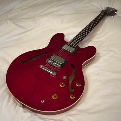 Vintage 1998 Epiphone Dot (Gibson 335) - Made in Korea (MIK) - Cherry - Free Pro Setup image 13