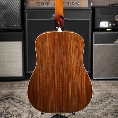 Taylor Custom Shop Dreadnought Acoustic Guitar - Vintage Sunburst with Hardshell Case - Used image 7