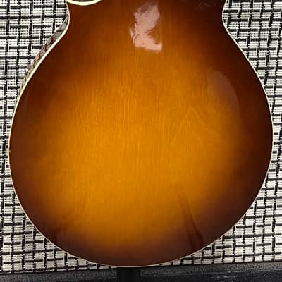 Harmony H-35 “Batwing” Electric Acoustic Mandolin 1972 - Sunburst image 8