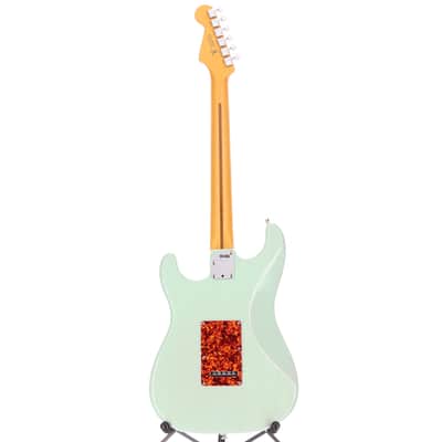 Fender Certified Pre-Owned American Professional II Stratocaster Thinline, Rosewood Fingerboard, Transparent Surf Green (P1) (23351) image 6