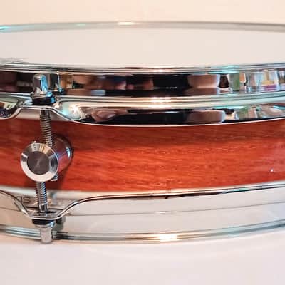 MARTIAL PERCUSSION CUSTOM HYBRID LOW PROFILE UTILITY SNARE DRUM SHELL RED OAK/MAPLE - MAHOGANY GLAZE-FREE SHIP TO C-USA! image 7
