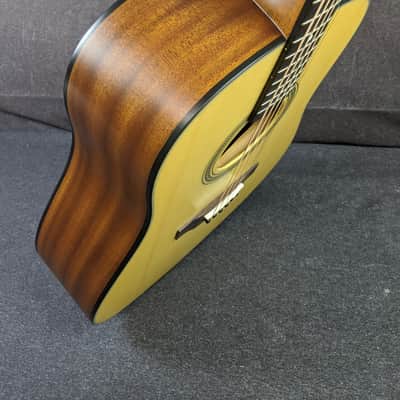 Zager ZAD50 Dreadnought Acoustic Guitar Natural Satin Finish w/ Hardshell Case image 15