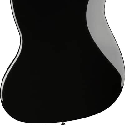 Fender Limited Edition Player Jazz Bass Guitar Ebony Fretboard in Black image 2