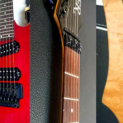 HAMER USA Diablo Left Handed in Transparent Cherry Red 1993 image 25