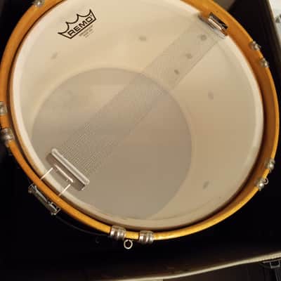 1966 Ludwig 14"x10" Student Marching Snare with Original Houndstooth Case image 5
