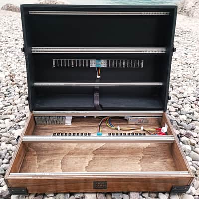 12U 98hp Flight Handlebag Eurorack Powered Case, modular synthesizer image 15