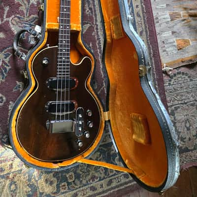 Immagine 1969 Gibson Les Paul Recording Bass OHSC Mahogany On-Board Preamp, Stage Ready! - 2