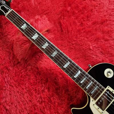 Left Handed Heerby LS-500 1978 - Black - Les Paul Standard - All Original With Maxon Pickups - Kasuga - Made In Japan - MIJ image 7