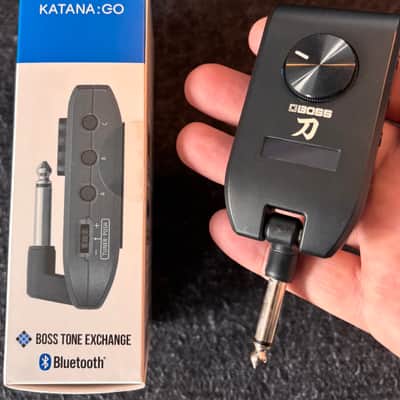 Boss KATANA:GO V1 Personal Headphone Guitar Amplifier 2024 - Black image 3