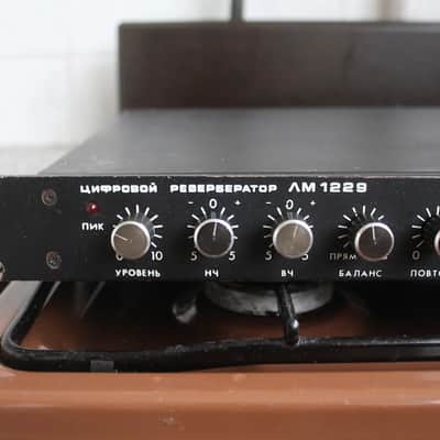 LM 1229 | Reverb \ Delay \ Chorus | Vintage Soviet Multi-FX rack unit | USSR image 2