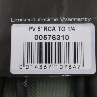Peavey 00576310 5' RCA-1/4" Cable image 3