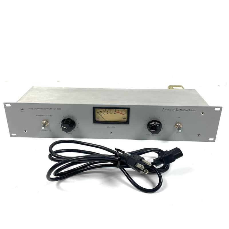 Anthony DeMaria Labs ADL 1000 Tube Compressor / Limiter 1987 - 2019 - Silver TGHM image 1