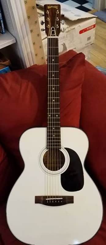 Hotta & Co Model 100 White Grand Concert Guitar-Japan -1970's | Reverb