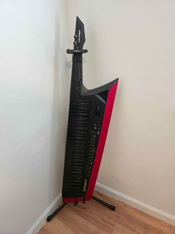 Roland AX-Edge 49-Key Keytar Synthesizer 2018 - Present - Black / Red image 1