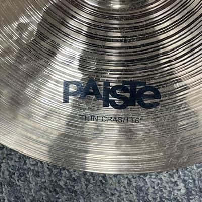 Paiste Alpha thin crash 16” used image 2