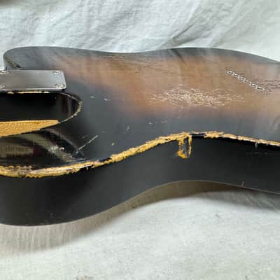 Waterslide T-style Singlecut Guitar 2016 - Relic'd image 21
