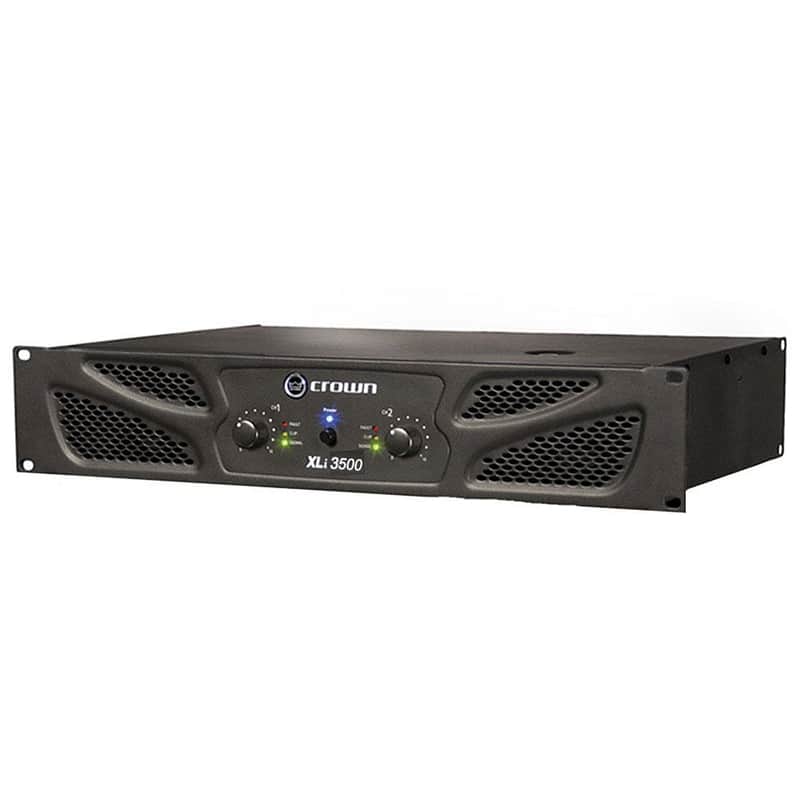 Crown XLi3500 2x1350W Power Amplifier image 1
