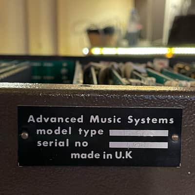 AMS Model DMX 15-80 S Computer Controlled Stereo Digital Delay 1970s - Black image 5