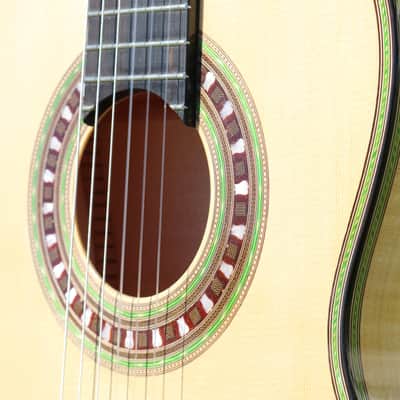 Spanish Romantic Guitar, FE-17 Antonio De Torres 1860’s style replica (Francisco Tarreaga) image 7