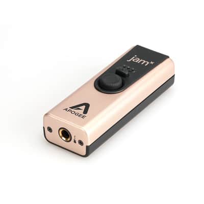 Apogee Jam X Instrument USB Audio Interface With Built Analog Compressor Guitar/Keyboard image 1