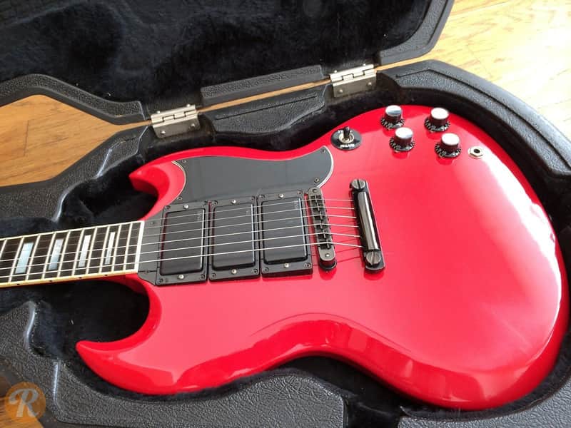 Gibson Showcase Edition SG Custom Ferrari Red 1988 image 5