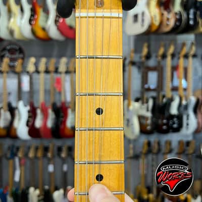 Fender   American Ultra Stratocaster Cobra Blue image 4