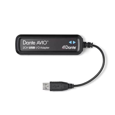 Audinate Dante AVIO 2x2 USB I/O Adapter for Dante Audio Network image 2