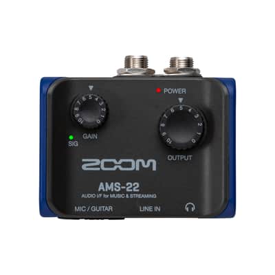 Zoom AMS-22 USB-C Audio Interface for Music and Streaming