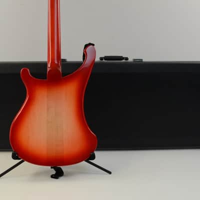 2017 Rickenbacker Model 4003S Stereo Bass Guitar - Fireglo w/ OHSC image 4