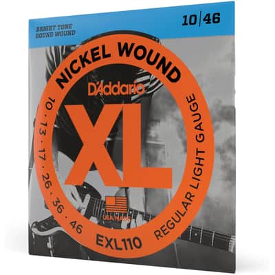 D'Addario EXL110 Nickel Wound Electric Guitar Strings, Regular Light, 10-46 image 5