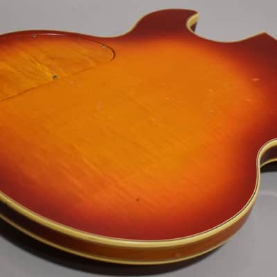 1974 Gibson L5-S Custom Cherry Sunburst Finish w/OHSC image 13