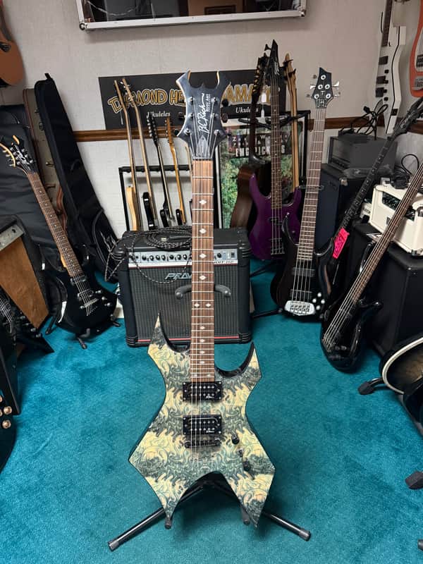 B.C. Rich Warlock 2003 Doc Murdock Body Art Collection image 1