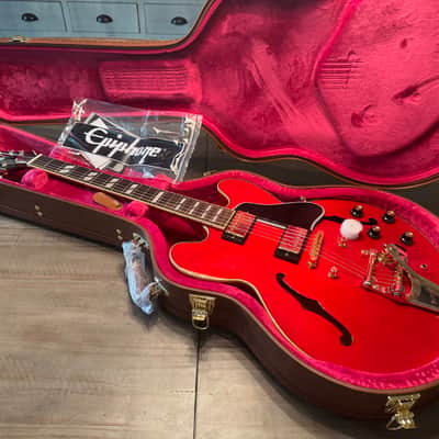 2025 Epiphone Limited Edition Back To The Future ES-345 Sixties Cherry image 1