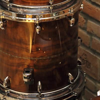 Tama Star Bubinga drumset 5 pc- Natural Laurel image 9