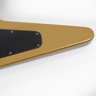 1981 Gibson V2 Flying V - Super Rare Goldburst Metallic Finish! Boomerang V Pickups!  Original Case image 14