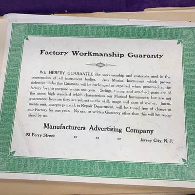 Hawaiian Tremoloa 1930’s-Manufacturers Advertising Co. image 16