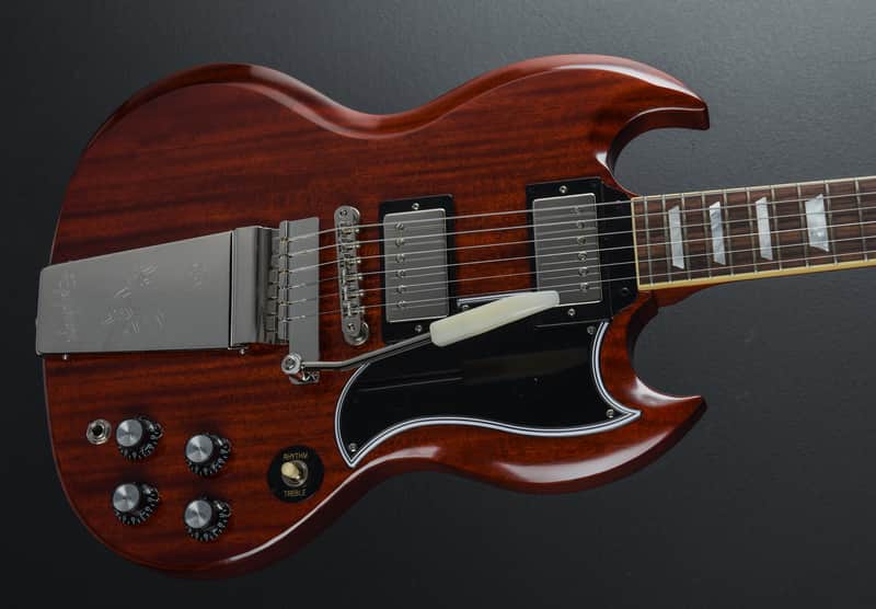 Epiphone "Inspired by Gibson Custom" 1964 SG Standard Reissue w/Maestro Vibrola - Cherry Red image 1