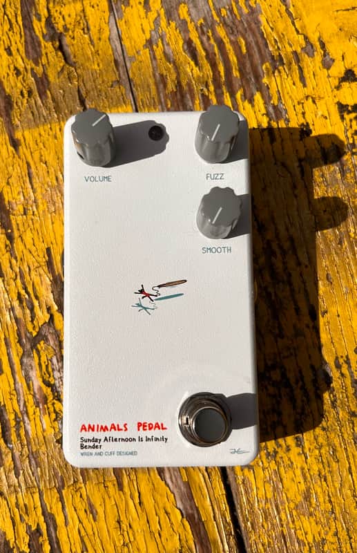 Animals Pedal Sunday Afternoon Is Infinity Bender V2 2021 - Present - White Graphic image 1