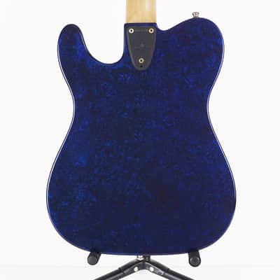 1995 G&L ASAT Bowling Ball Blue Marble Swirl RARE! with Original Hardshell Case image 2