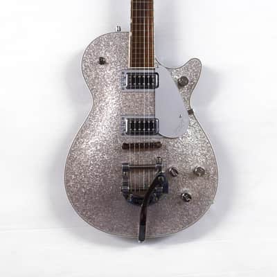 Gretsch G5230T Electromatic Jet FT with Bigsby - Silver Sparkle image 1