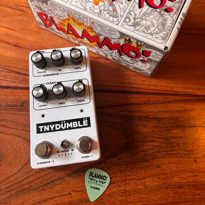 BLAMMO! TNYDUMBLE Not-a-Dumble inspired overdrive boost 2026 - White image 2