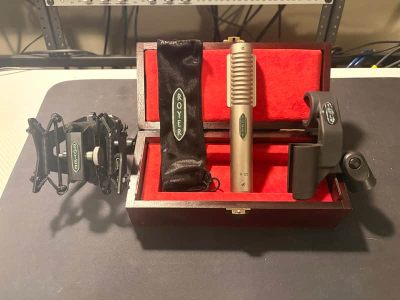 Royer R-121 Ribbon Microphone 1998 - 2021 Nickel image 1